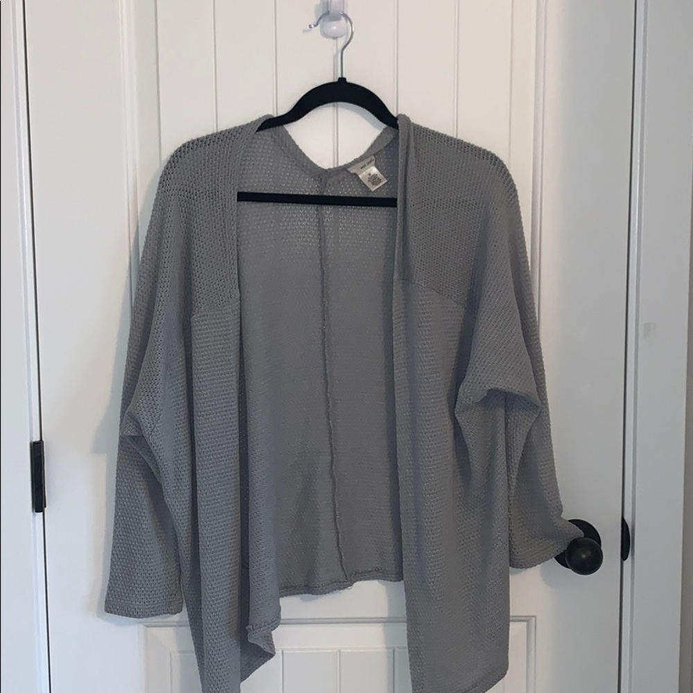 Gray Cardigan